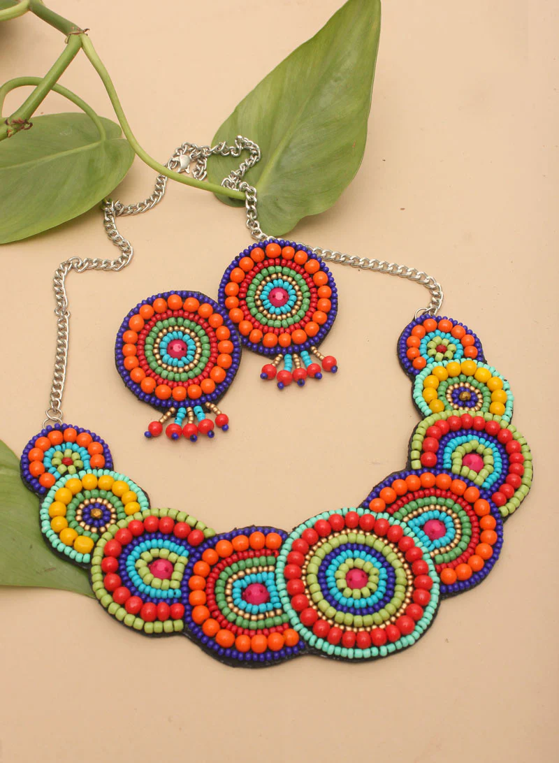 Beaded Necklace Set